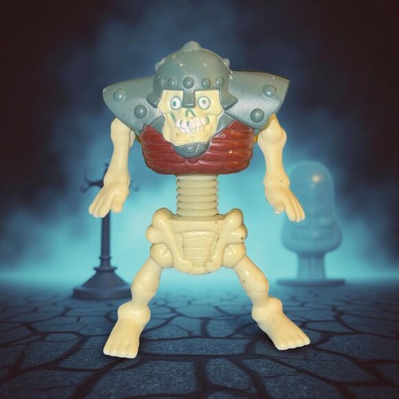 2003 McDonald's STRETCH SCREAMERS Toy Quest Mummy Skeleton Swap Creature Figures - Picture 3 of 6